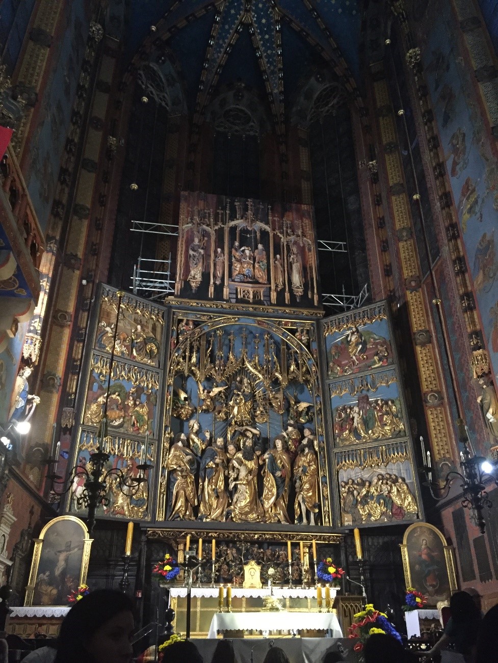The altar in St Mary’s Cathedral 